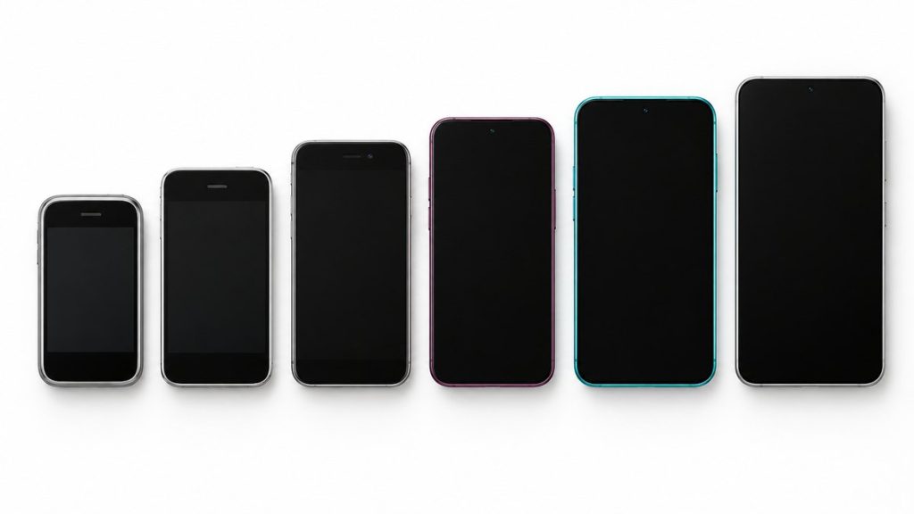 Symbolfoto zum Beitrag „Das iPhone im Wandel der Zeit: Vom Kultobjekt zum iPhone 17“ – Global Circular Tech