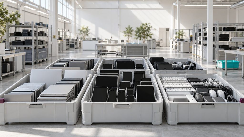 Symbolfoto zum Beitrag „Elektroschrott weltweit – und wie professionelle Wiedervermarktung den Unterschied macht“ – Global Circular Tech