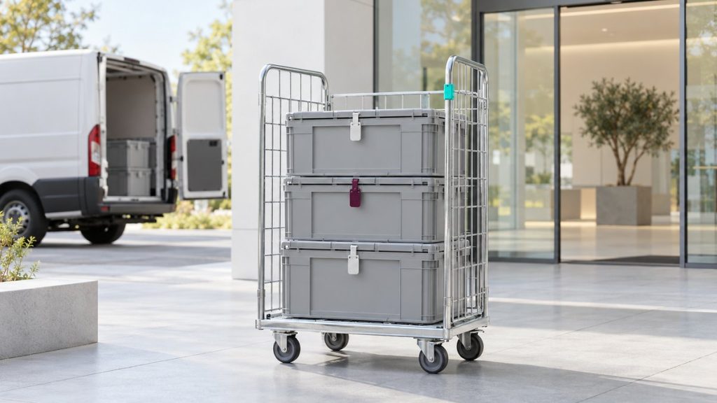 Symbolfoto zum Beitrag „IT-Abholung im Unternehmen: ausgemusterte Hardware sicher übergeben“ – Global Circular Tech