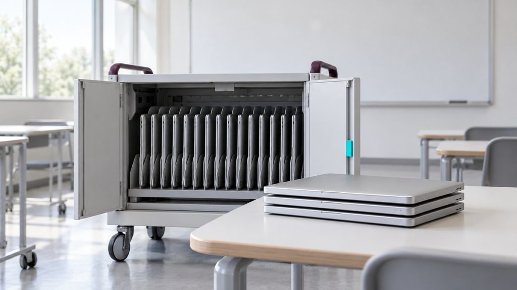 Symbolfoto zum Beitrag „MacBooks aus Schulen und Verwaltung verkaufen: Intel-Ende, Freigabe und Restwert“ – Global Circular Tech