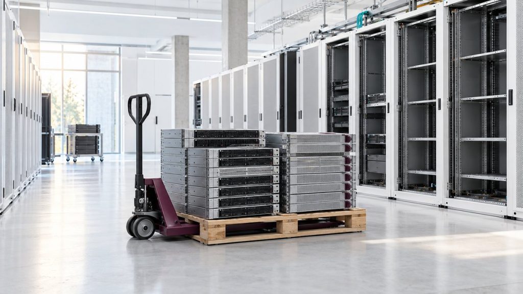 Symbolfoto zum Beitrag „Rechenzentrum stilllegen: Server verwerten, Restwert sichern und Daten schützen“ – Global Circular Tech