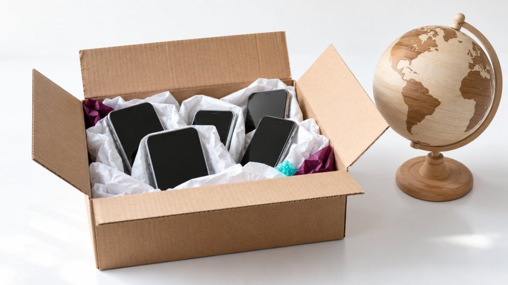 Symbolfoto zum Beitrag „Recommerce ohne Grenzen: Wie gebrauchte Elektronik weltweit neuen Nutzen stiftet“ – Global Circular Tech