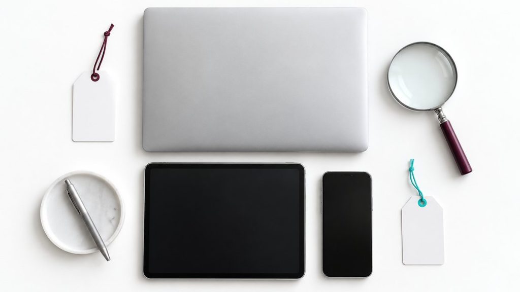 Symbolfoto zum Beitrag „Restwert von IT-Hardware: Was gebrauchte Business-Geräte wirklich wert sind“ – Global Circular Tech